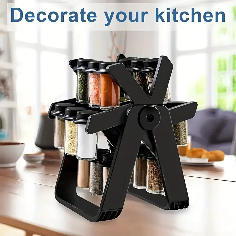 18 Jar Rotating Spice Rack