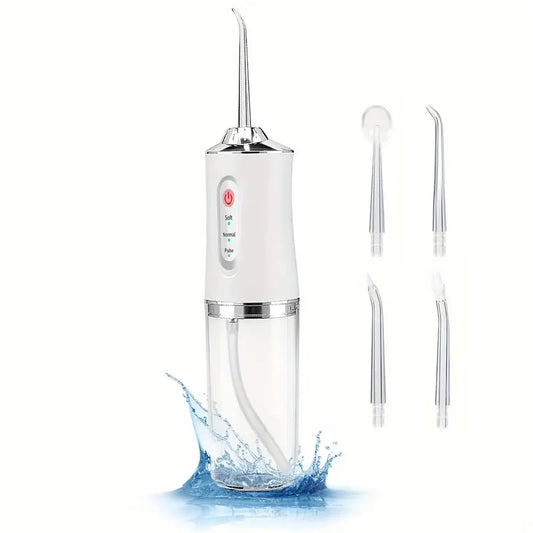 AquaPulse™ Portable Water Flosser – For a Whiter, Healthier Smile