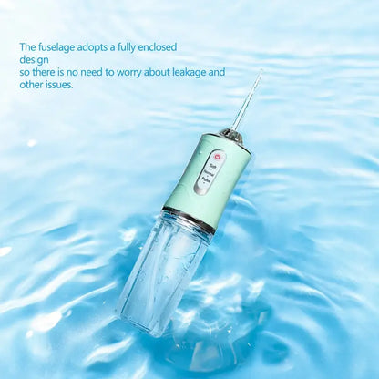 AquaPulse™ Portable Water Flosser – For a Whiter, Healthier Smile